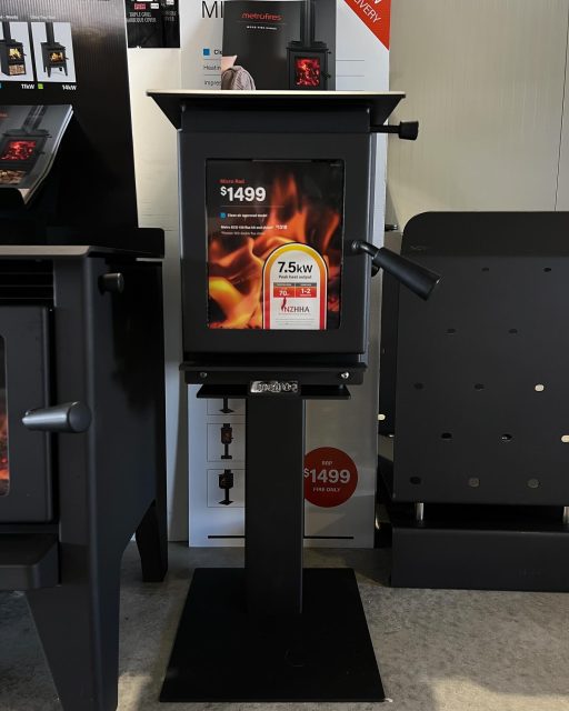 Latest addition to the @metrofires family is the Micro Rad! 
This micro fire is ideal for tiny homes or smaller dwellings. With its minimal footprint it is able to fit anywhere (well almost anywhere) 
It’s about the height of a golden retriever so is perfect for a small space needing quality heating. 
Check it out instore @16 Oropuriri Rd, Waiwhakaiho 🔥

#woodfire #warm #atmosphereheating #winter #goldenretreiver #metrofires